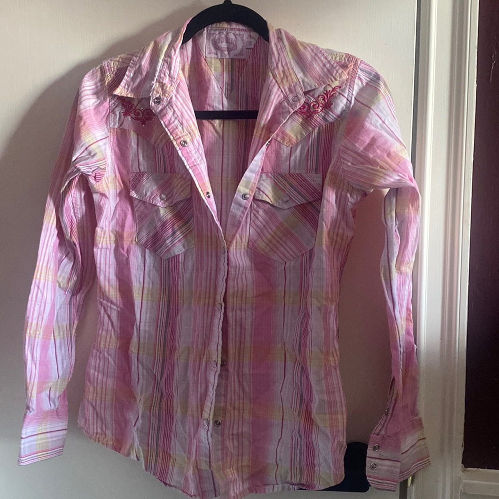 Pick pearl snap shirt